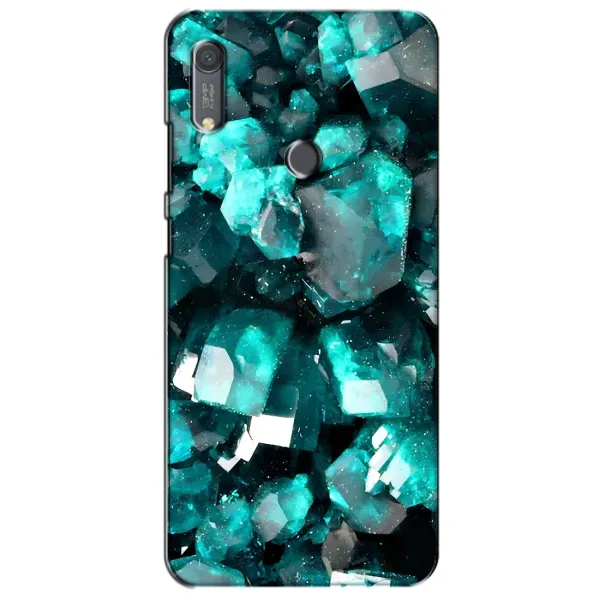 Чехол с рисунком «Кристалы» для Huawei Y6s
