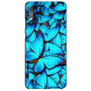 Силіконовий бампер з картинкою звірів для Huawei Y6s (Крила метеликів)