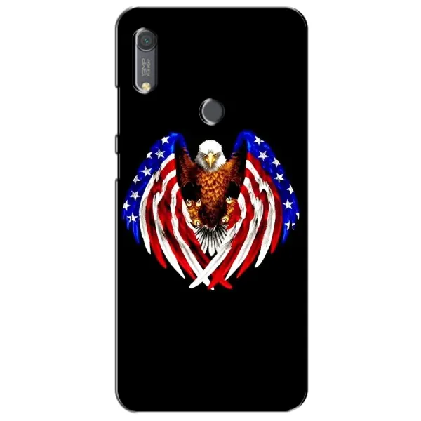 Чехол с рисунком «Крылья США» для Huawei Y6s