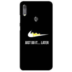Силиконовый Чехол на Huawei Y6s с картинкой Nike (Later)