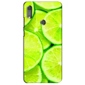 Чехол с изображением вкусной еды для Huawei Y6s (Лайм)