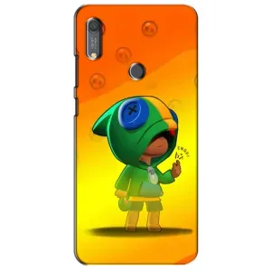 Чехол Бравл Старс для Huawei Y6s (LEON в кофте)