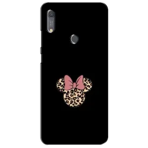 Чехол с леопардовым принтом на Huawei Y6s (Леопардовая Минни)
