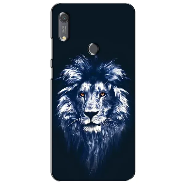 Чехол с рисунком «Лев - синий» для Huawei Y6s Чехол с рисунком «Лев - синий» для Huawei Y6s