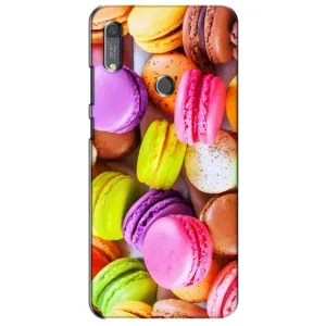 Чехол с изображением вкусной еды для Huawei Y6s (Макаруны)