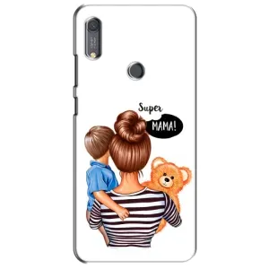 Чехлы для МАМЫ на Huawei Y6s (Мама и сын)
