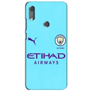 Силиконовые Чехлы принт Футбол на Huawei Y6s (Man City)