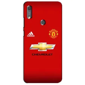 Силиконовые Чехлы принт Футбол на Huawei Y6s (Man United)