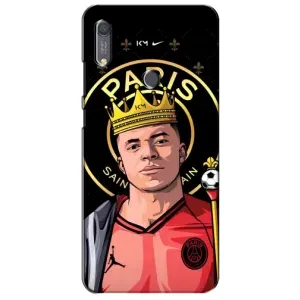 Чехол (TPU) с Футболистом на Huawei Y6s (Mbappe King)