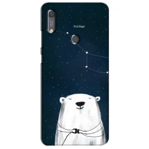 Силіконовий бампер з картинкою звірів для Huawei Y6s (Ведмедиця)