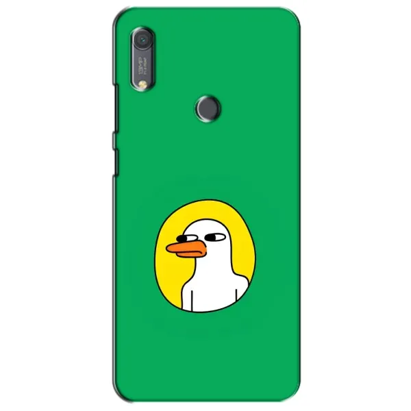 Чехол с рисунком «Мем Утка» для Huawei Y6s Чехол с рисунком «Мем Утка» для Huawei Y6s