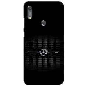 Силиконовый бампер с картинкой машины на Huawei Y6s (Mercedes)