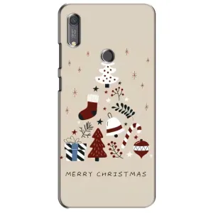 Чехол Санта Клаус для Huawei Y6s (Merry Christmas)