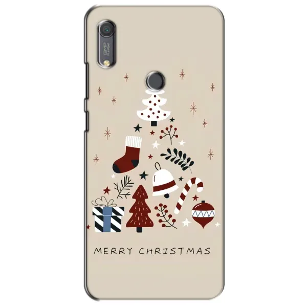 Чехол с рисунком «Merry Christmas» для Huawei Y6s