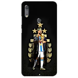 Чехлы Лео Месси Аргентина для Huawei Y6s (Месси король)