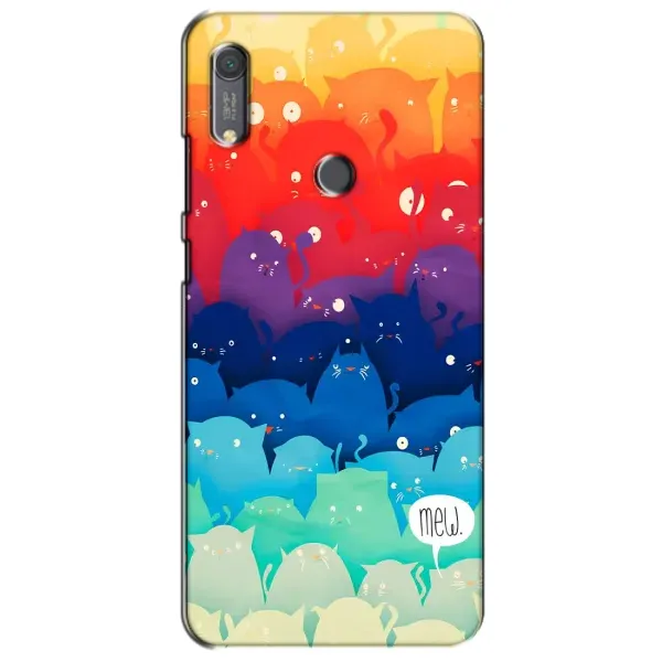 Чехол с рисунком «Mew» для Huawei Y6s