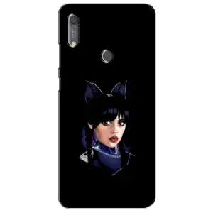 Чехлы с принтом Уэнсдей на Huawei Y6s (Милая Уэнсдей)