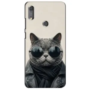 Чохол на тематику: Коти для Huawei Y6s (Модний кіт)