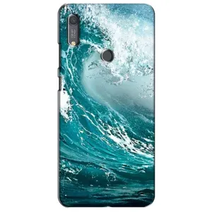 Летний Чехол на Huawei Y6s (Морская волна)