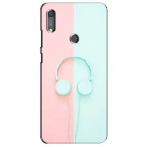 Девчачий Чехол для Huawei Y6s (Наушники)