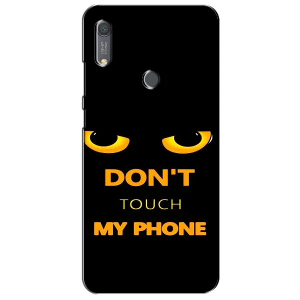Чехол с рисунком «Не трогай мой телефон» для Huawei Y6s Чехол с рисунком «Не трогай мой телефон» для Huawei Y6s