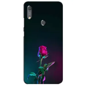 Чохли з принтом Троянд для Huawei Y6s (Нічна троянда)
