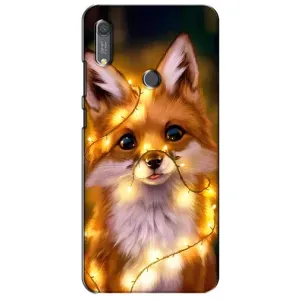 Чохол з Лисичкою для Huawei Y6s (Новорічне лисеня)