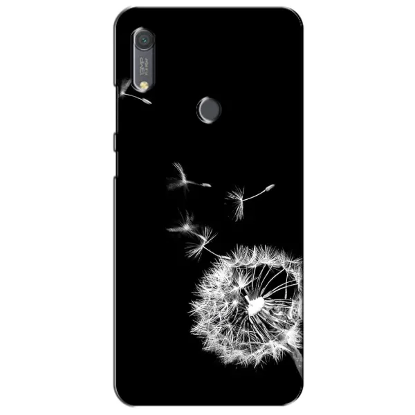 Чехол с рисунком «Одуванчик на чёрном» для Huawei Y6s Чехол с рисунком «Одуванчик на чёрном» для Huawei Y6s