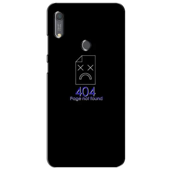 Чохол з малюнком «Помилка 404» для Huawei Y6s Чохол з малюнком «Помилка 404» для Huawei Y6s