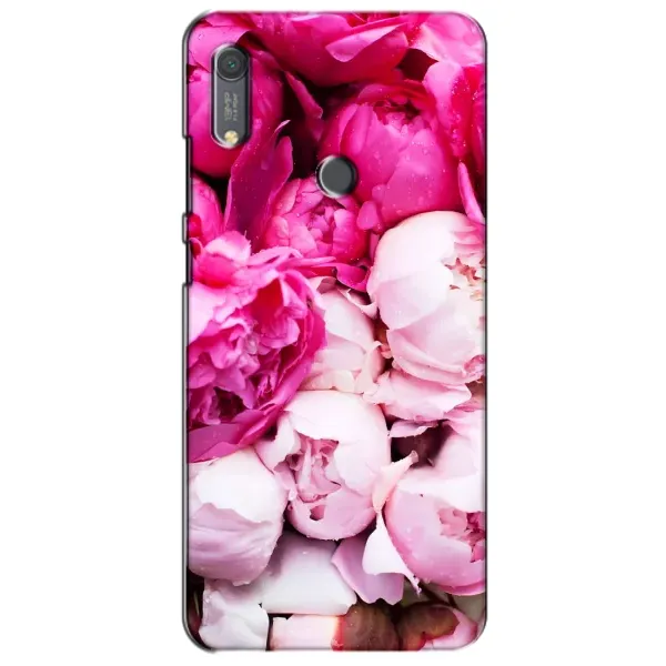 Чехол с рисунком «Пионы» для Huawei Y6s Чехол с рисунком «Пионы» для Huawei Y6s
