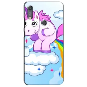 Чехол Unicorn на Huawei Y6s (Радуга единорожка)