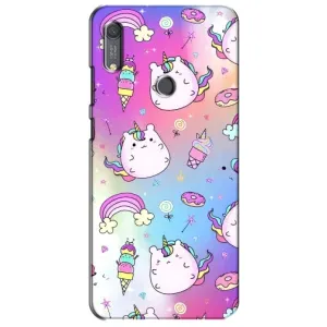 Чехол Unicorn на Huawei Y6s (Радуга и Единорог)
