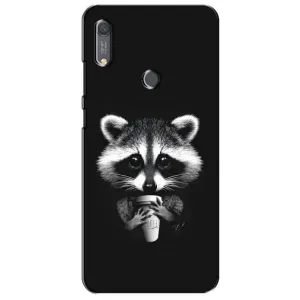 Силіконовий Чохол з Энотами на Huawei Y6s (З кавою)