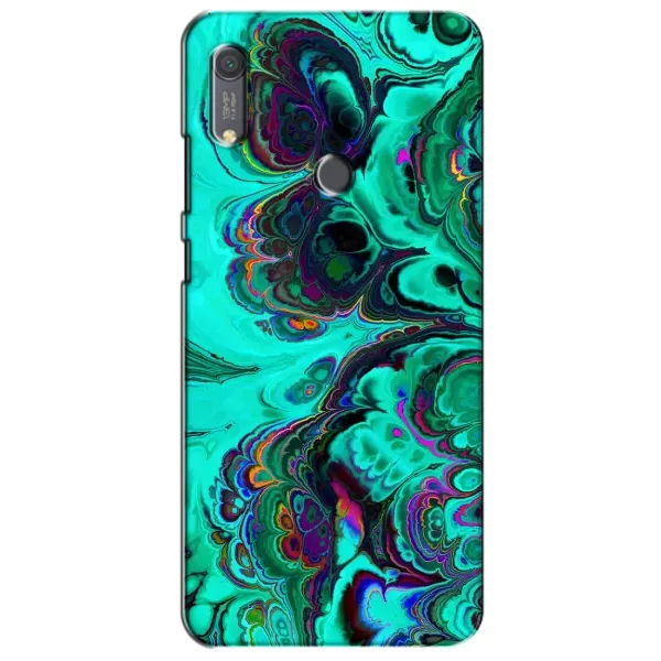 Чехол с рисунком «Салатный мрамор» для Huawei Y6s Чехол с рисунком «Салатный мрамор» для Huawei Y6s