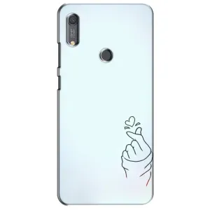 Чехол с рисунком «Сердце на голубом» для Huawei Y6s
