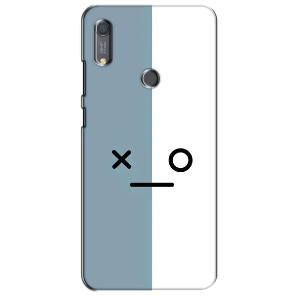Чехол с рисунком «Серо-белый» для Huawei Y6s Чехол с рисунком «Серо-белый» для Huawei Y6s