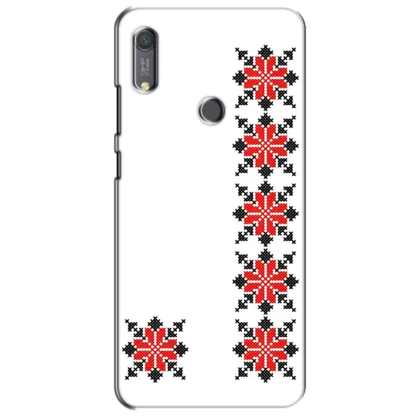 Чехол с рисунком «Силуэт вышиванки» для Huawei Y6s Чехол с рисунком «Силуэт вышиванки» для Huawei Y6s