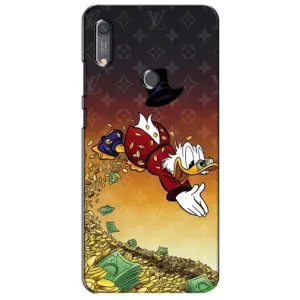 Силиконовый чехол для Huawei Y6s (Скрудж Луи Виттон)