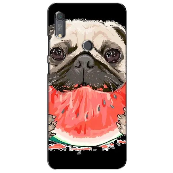 Чехол с рисунком «Смешной Мопс» для Huawei Y6s Чехол с рисунком «Смешной Мопс» для Huawei Y6s