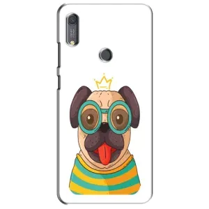 Бампер для Huawei Y6s з картинкою "Песики" (Собака Король)