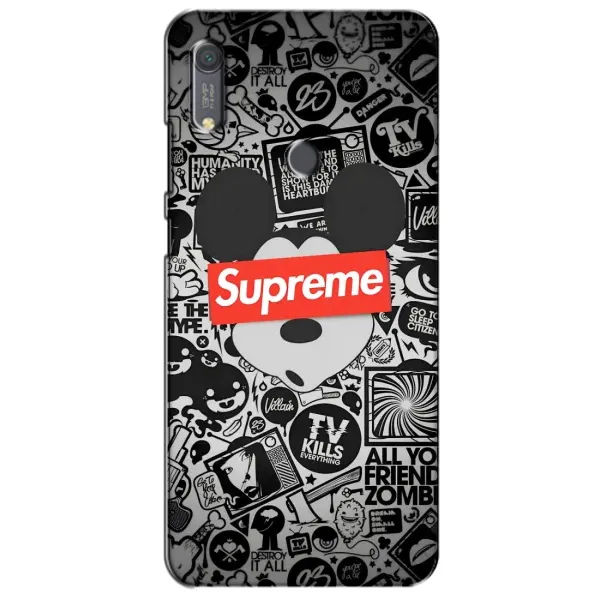 Чехол с рисунком «Supreme Маус» для Huawei Y6s Чехол с рисунком «Supreme Маус» для Huawei Y6s