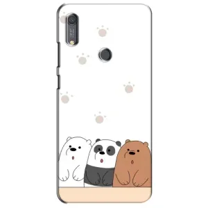 Чохли з зображенням різних тварин на Huawei Y6s (Здивовані ведмедики)