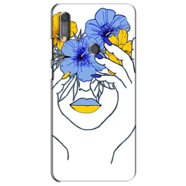 Чехол с рисунком «Украинка на всю голову» для Huawei Y6s Чехол с рисунком «Украинка на всю голову» для Huawei Y6s
