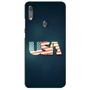 Чехол Флаг USA для Huawei Y6s (USA)