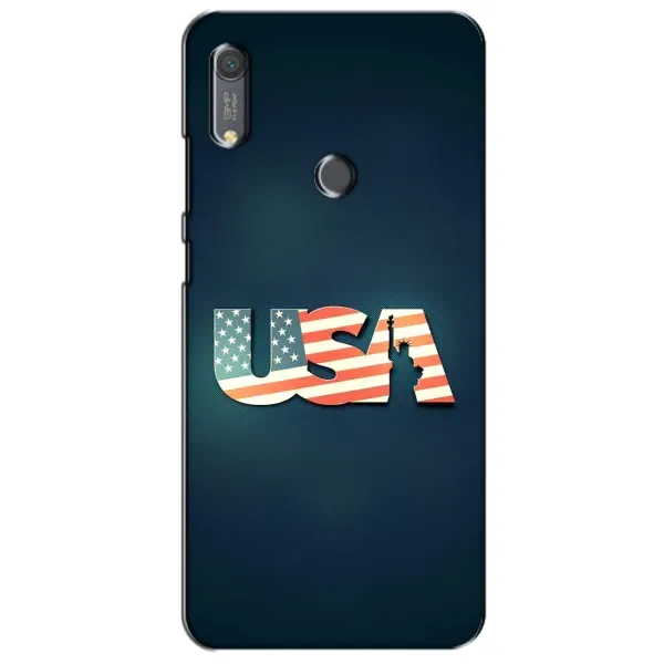Чехол с рисунком «USA» для Huawei Y6s
