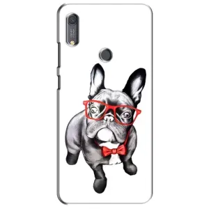 Бампер для Huawei Y6s з картинкою "Песики" (В окулярах)