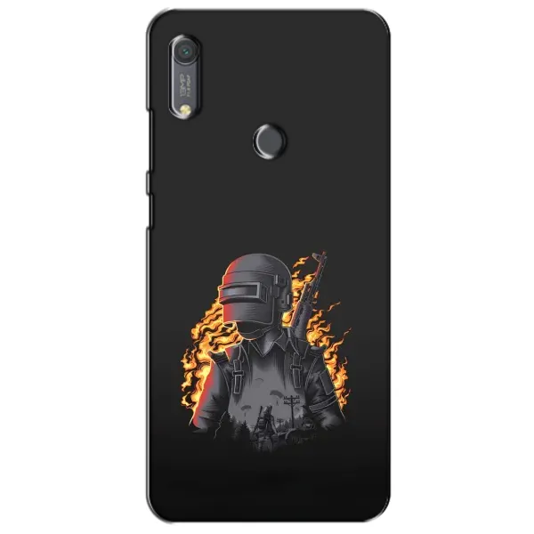 Чехол с рисунком «В огне» для Huawei Y6s Чехол с рисунком «В огне» для Huawei Y6s