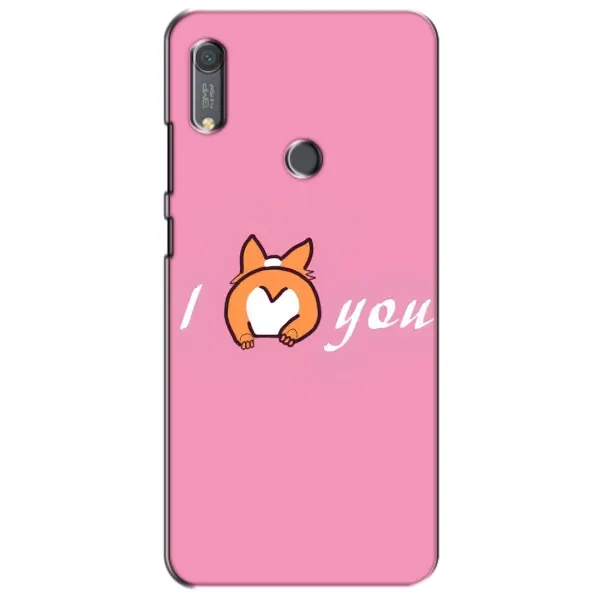 Чехол с рисунком «Я тебя люблю» для Huawei Y6s