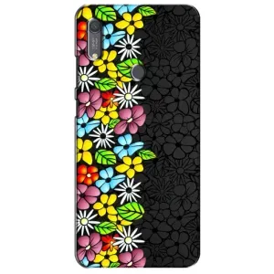 Чохол з Квітами для Huawei Y6s (Яскраві квіти)