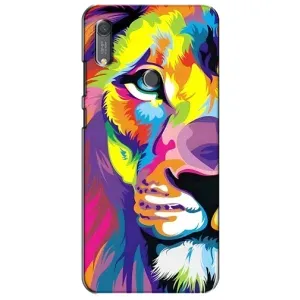 Чохол з картинкою на Huawei Y6s (Яскравий Лев)